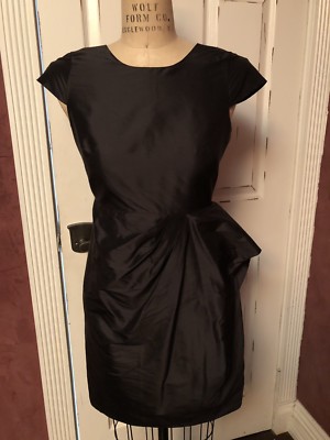 j crew silk taffeta dress J Crew Silk Taffeta Dress Sz 6