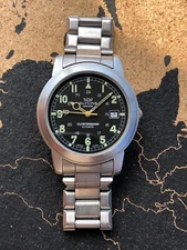 Glycine Clostermann Automatic Military Vintage WristWatch