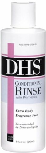 DHS conditionnement capillaire rinçage panthénol extra parfum corporel sans 8 oz lot de 6 - Photo 1 sur 3