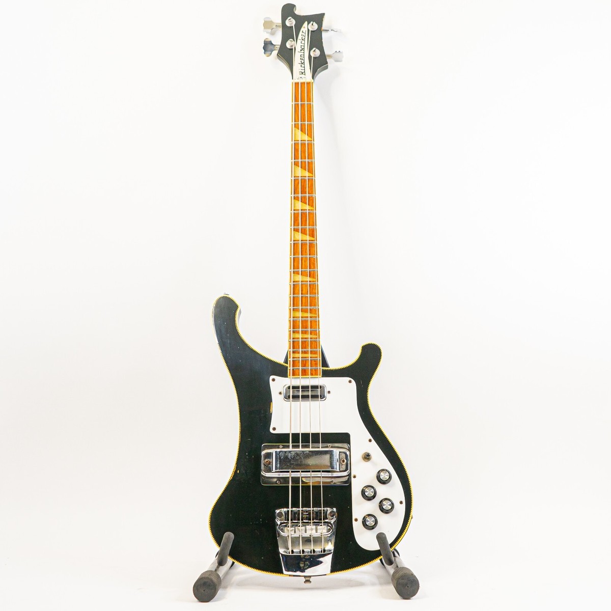73 Rickenbacker 4001 Bass JetGlo w/ Checkerboard Binding 73 Rickenbacker 4001 Bass JetGlo w/ Checkerboard Binding