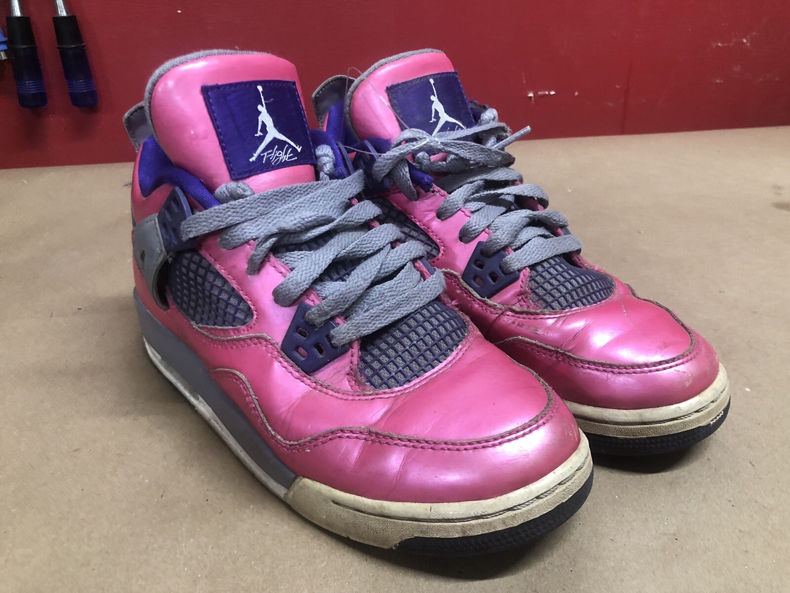 jordan 4 pink foil