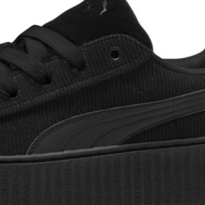PUMA X Rihanna Fenty Creeper Phatty Corduroy Black (399870-03 PUMA X Rihanna Fenty Creeper Phatty Corduroy Black (399870-03
