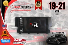 2019-2021 Honda Civic Radio Stereo Touch Display Screen Only 39710-TBF-A61