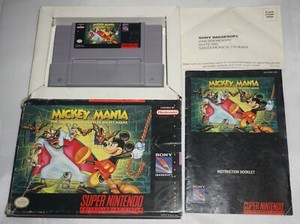 MICKEY MANIA / Complet FAH / Super Nintendo SNES