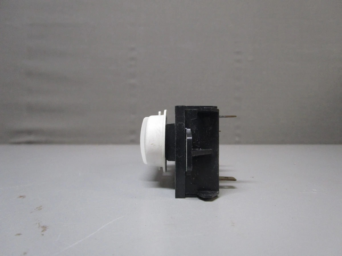 Maytag TL Washer Temp Switch w/ 4 White Buttons 22002936 6205140W 