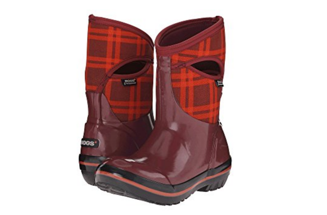 bogs plaid boots