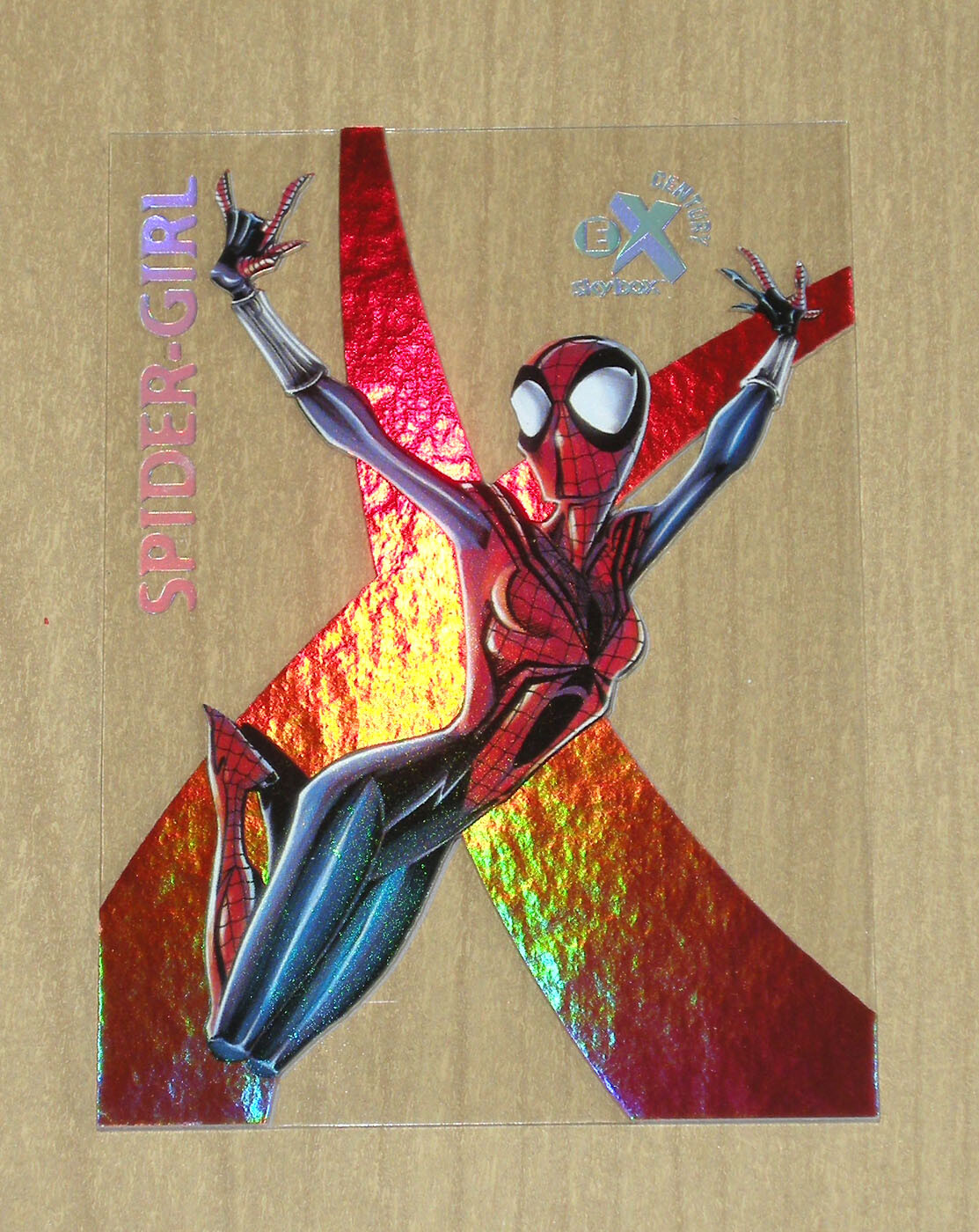 2017 Upper Deck Marvel Fleer Ultra Spider-man EX Century EX28 Spider-Girl #28