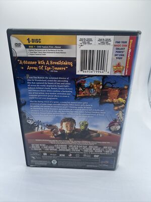 James and The Giant Peach (DVD, 2010, Bilingual, Widescreen) | eBay