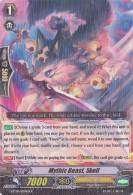 G Bt04 018en Rr Near Mint 1x Cardfight Vanguard Upstream Dragon Other Ccg Items