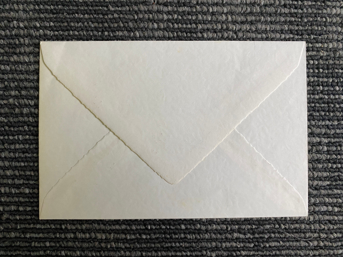 Old Vintage Unused Germany Postage Envelope with Stamp 1970 BONN1