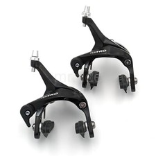 TEKTRO R313 Dual Pivot Caliper Brake Set 39-52mm,Front Rear for 28C Tire, Black