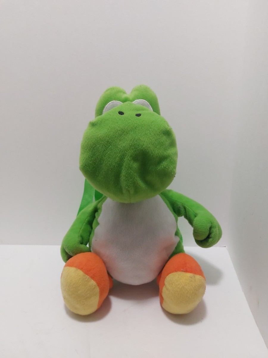 Yoshi　楽天グッズ Nintendo Yoshi Plush Backpack Green Official Super Mario Bros