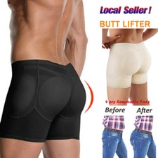 Fajas Colombianas Men Butt Lifter Shaper Levanta Cola Padded Enhancer Underwear