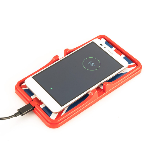 Wireless Car Charger Dashboard Mount with Non-Slip Pad Mat-image