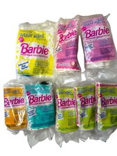 NEW 1992 McDonald's Happy Meal Toy Barbie W/Hair to Style Lot of 8