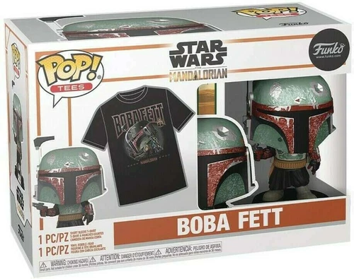 Funko Pop! Boba Fett Pop and Tee XL #462