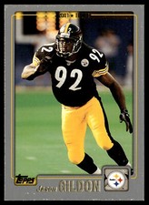 2001 Topps Jason Gildon #276 Pittsburgh Steelers
