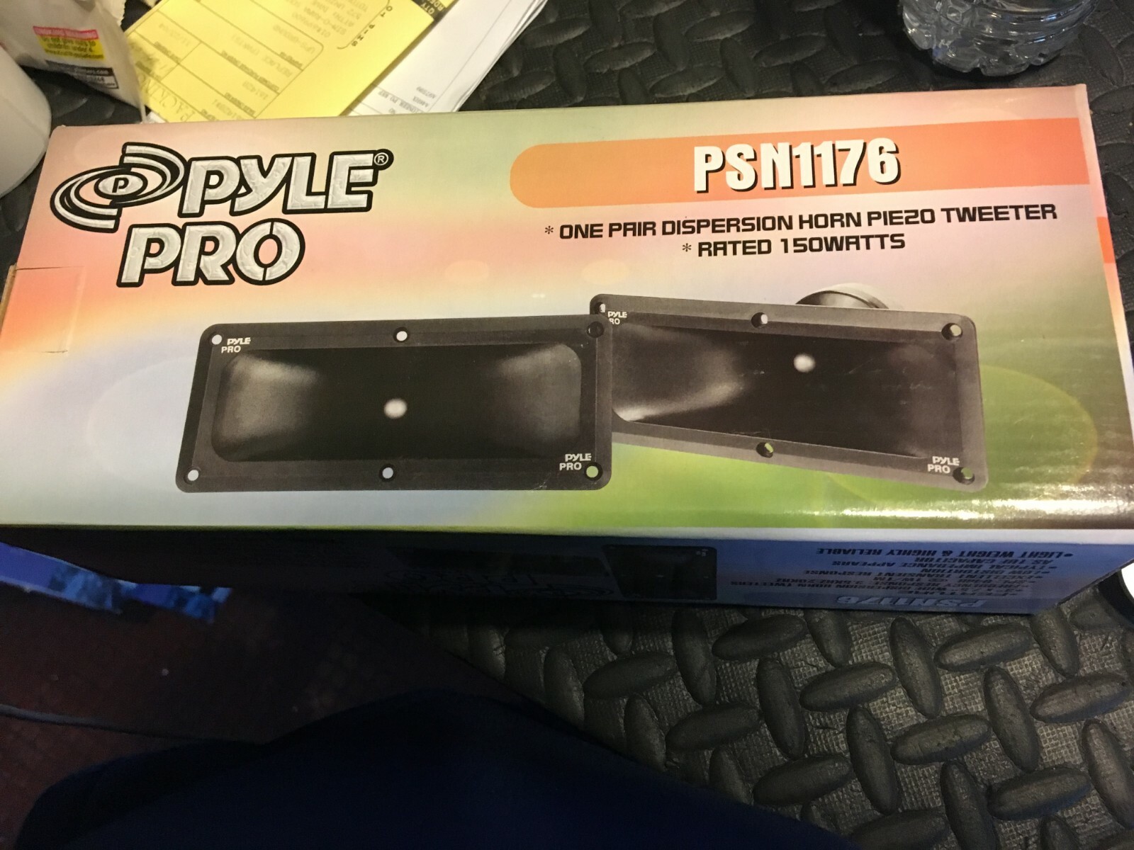 PYLE-PRO PSN1176 - Pair of 150 Watt 3'' x 7.5'' Dispersion Horn Piezo Tweeter
