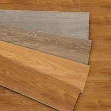 MIRUO SPC Vinyl Plank Flooring 9 Pieces Easy DIY Luxury Vinyl Flooring Tiles ...