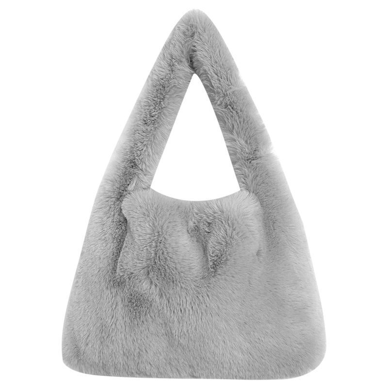 ハーリップトゥ Faux Fur Shoulder Bag ecru エクリュ Faux Fur