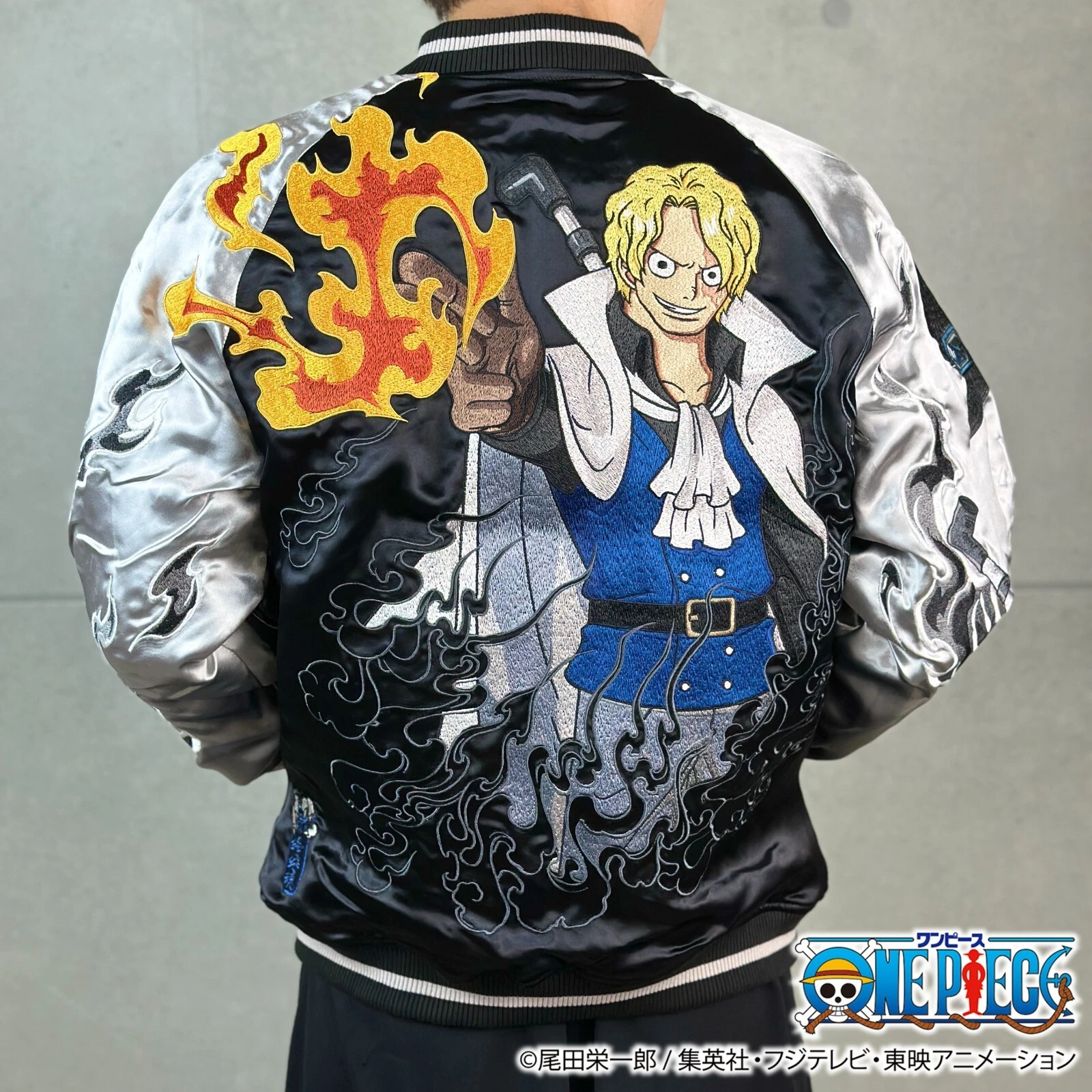 ONE PIECE × Karakuri Soul Sabo × Dragon Reversible Sukajan NEW
