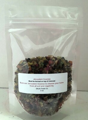 Jerusalem Incense 2oz - Cleanse your Home from all Evil and Negativity (Sealed)