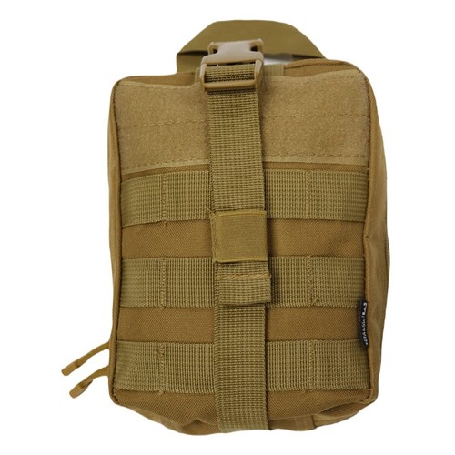 MOLLE Coyote Tactical Rip Away IFAK Pouch Military Style Medical First Aid Gear