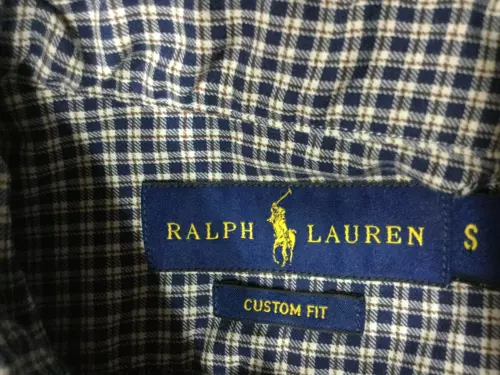 Polo Ralph Lauren 定制版型格子格子牛津运动衬衫,尺寸 S,全新无标签 - 第 2 张/共 6 张