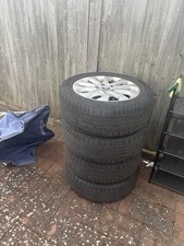 Seat Leon 17” Inch Alloy Wheels With Tyres Golf Jetta Octavia Volkswagen Audi