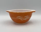 Vintage Pyrex Autumn Harvest Wheat #441 Cinderella Mixing Bowl 750ml USA