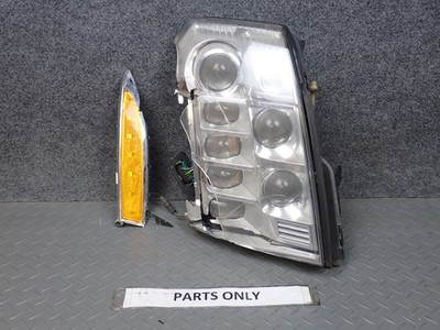 09-14 CADILLAC ESCALADE FRONT RIGHT LED HEADLIGHT LAMP W BALLAST DAMAGED