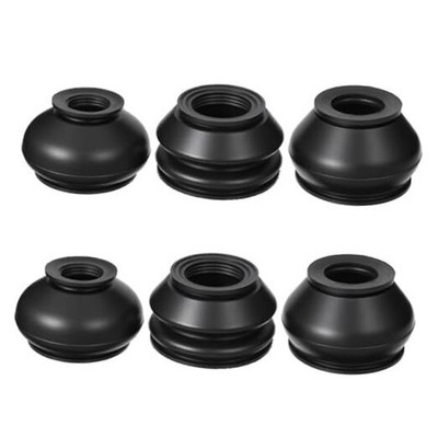 6 PCS Rubber Tie Rod Boot Tie Rod End Boots, Ball Joint Boot Replacement, Car 