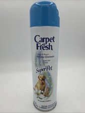 No Vacuum Foam Carpet Refresher, Super Pet 8.5 Oz Carpet Fresh Pet Odor Remover