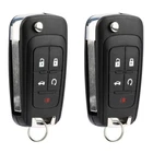 2 For 2010 2011 2012 2013 2014 2015 2016 2017 Chevrolet Equinox Remote Key Fob