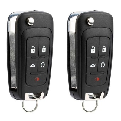 2 For 2010 2011 2012 2013 2014 2015 2016 2017 Chevrolet Equinox Remote Key Fob
