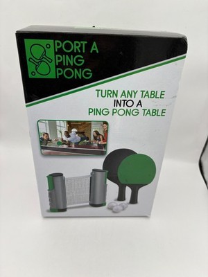 Port A Ping Pong As Seen on TV Portable Table Ping Pong Set