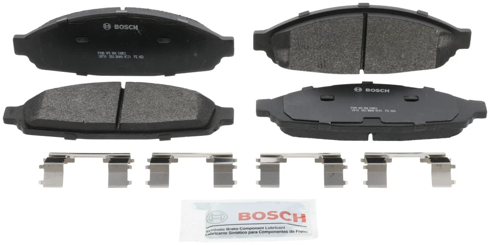 Bosch QuietCast Semi-Metallic Brake Pad and Rotor Kit Kit For 03-11 Lincoln - Image 2 of 4