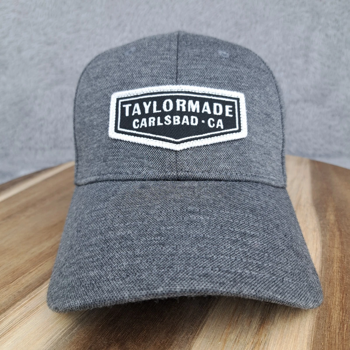 Taylormade Golf Hat Carlsbad CA Unisex Fitted S/M (A-Flex) Blue