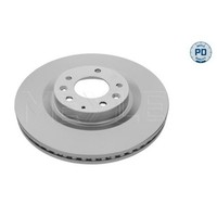 Meyle 2X Bremsscheibe Vorne Ø320 Mm BelüFtet FüR Mazda CX-7 ER 2.2 MZR-CD 2.3