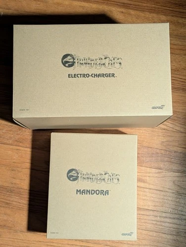 Thundercats Ultimates Super7 Mandora with Electro-Charger Both MISB Complete