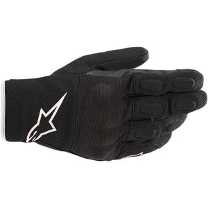 Alpinestars S Max DryStar Waterproof Motorcycle Gloves Black White