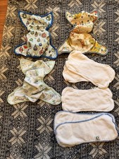 Best Bottom Diaper Covers Lot Of 2 W/inserts