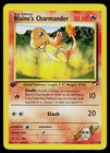 Pokemon Card - Blaine's Charmander Gym Heroes 61/132 Common 1st Edition
