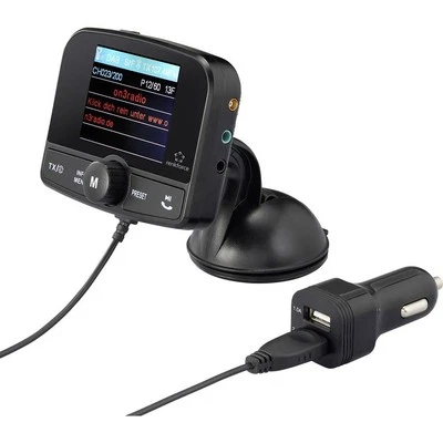 Renkforce RF-CRDAB-100 DAB+ Empfänger Saugnapfhalterung, Bluetooth