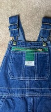 Liberty Youth Bib Overalls 12 R Blue Denim Original Fit 100 Cotton Workwear