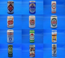 diverse Vintage Bierdosen – Internationale Breweriana Sammlung