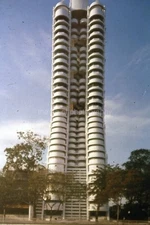 KEN YEANG ARCHITECTURE Found SLIDE Photo 1990's 35mmTransparency  58 LA 87 G