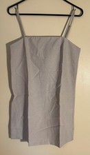 Shein EZwear Women's Summer Casual Solid Color Spaghetti Strap Dress