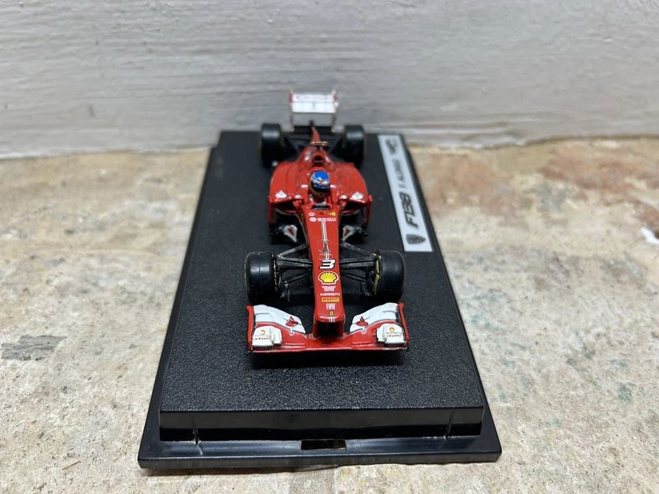 FERRARI F138 2013 FERNANDO ALONSO HOT WHEELS- 1/43 - Immagine 2 di 4