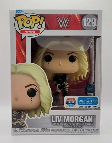 WWE Liv Morgan - Fun on the Run/Walmart (Exclusive) #129 w/ Protector.
